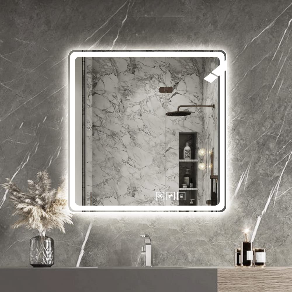 Versatile Suspension Mirror with 3-Color Dimming & Heat Rear Window LY-23