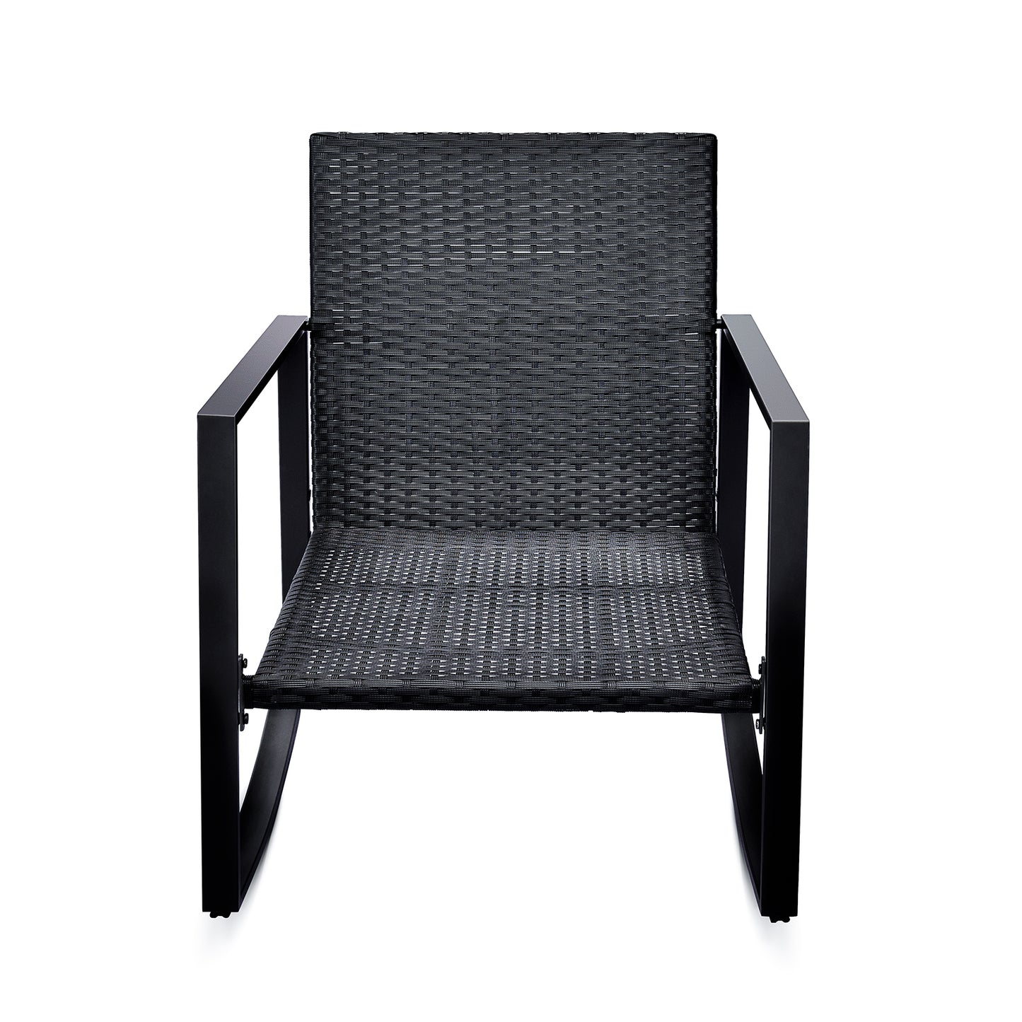 3-Piece Outdoor Set – Sturdy Frame, Waterproof Chairs & Tempered Glass Table Y-B02
