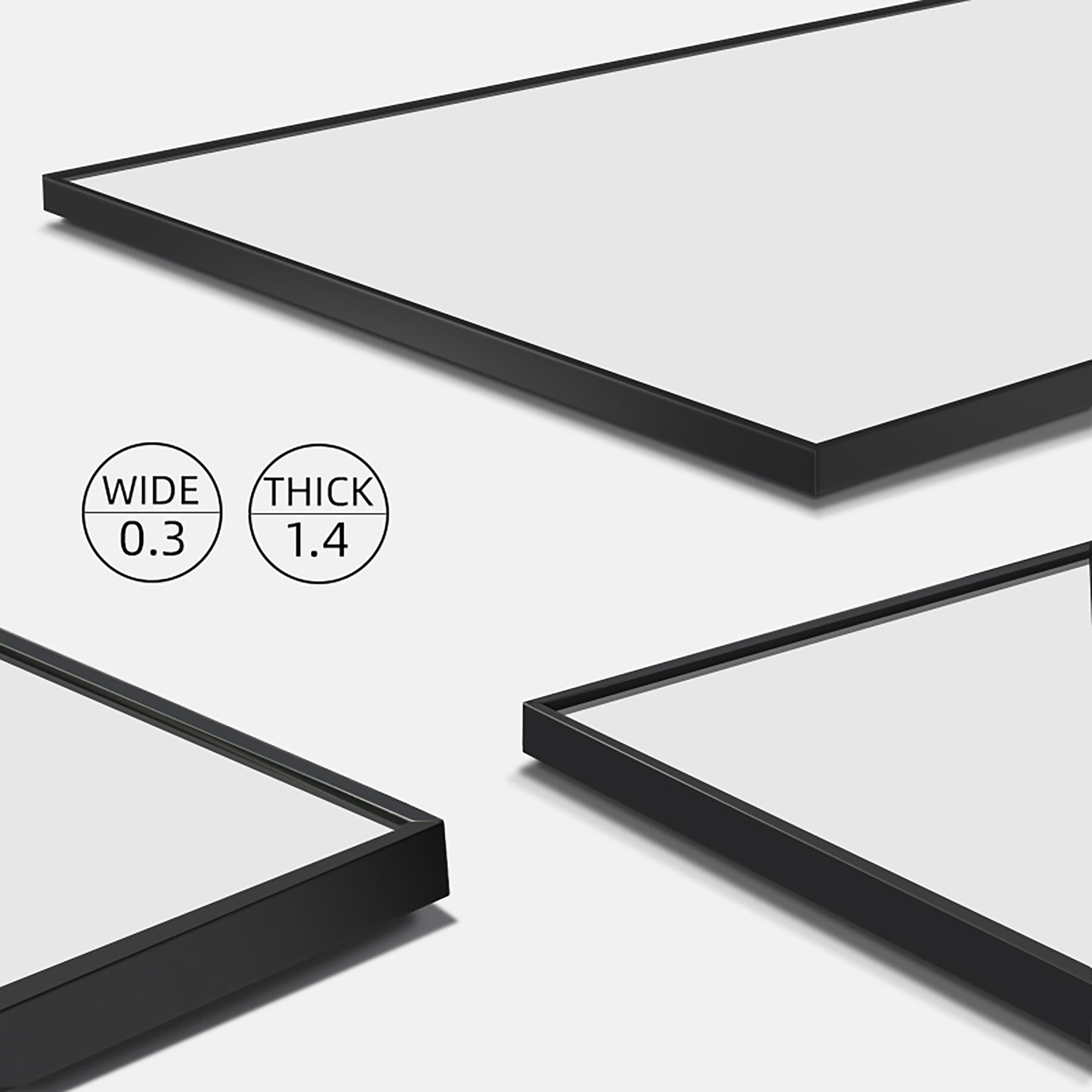 Ultra-Thin 65" Mirror with High-Definition Imaging and Versatile Installation LY-16