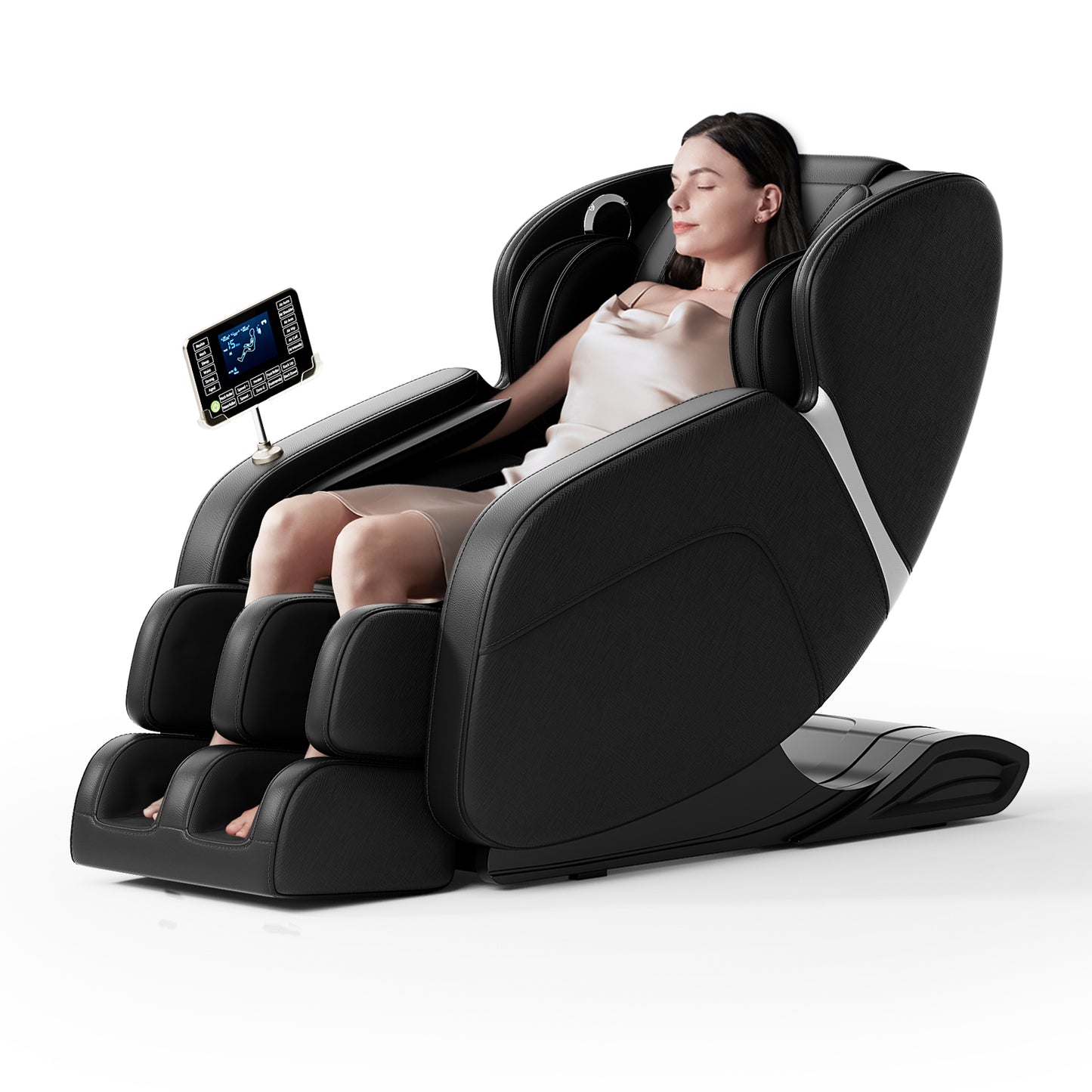 Zero Gravity Massage Chair with Airbags, Adjustable Intensity & 6 Auto Programs TJX-A-SS02