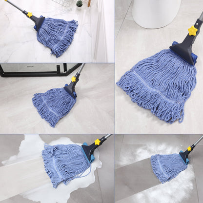 Universal Cotton Mop Head – High Absorbency & Durable Fiber Blend