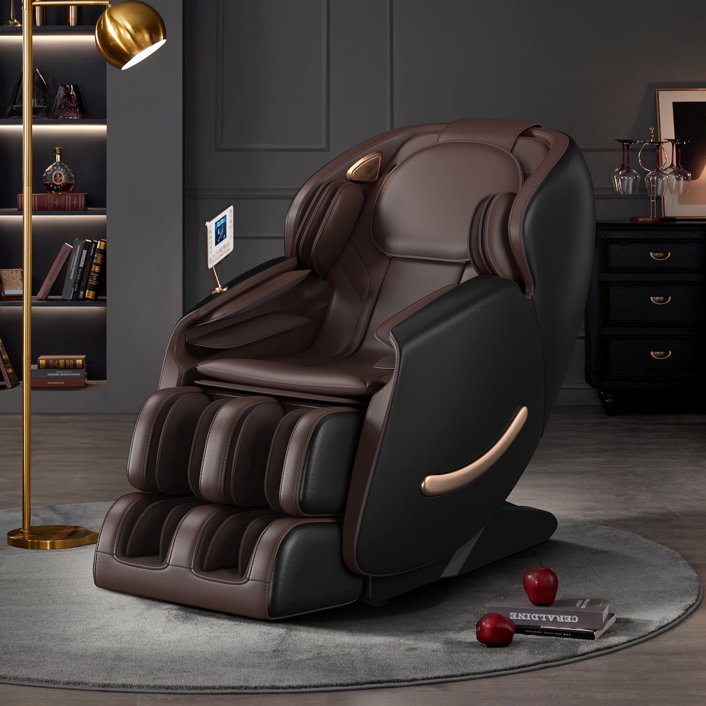 Full-Body Smart Massage Chair with 3D Kneading, Heat & Adjustable Fit C300