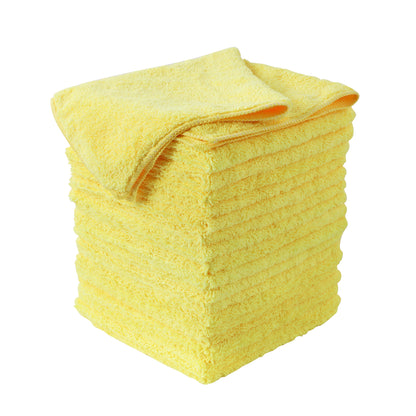18-Piece Microfiber Towel Set – Soft, Absorbent & Reinforced for Kitchen, Bathroom & Car Use