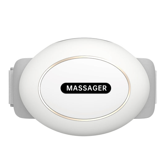 Wireless Heated Abdominal Massager with 3D Kneading & Adjustable Intensity