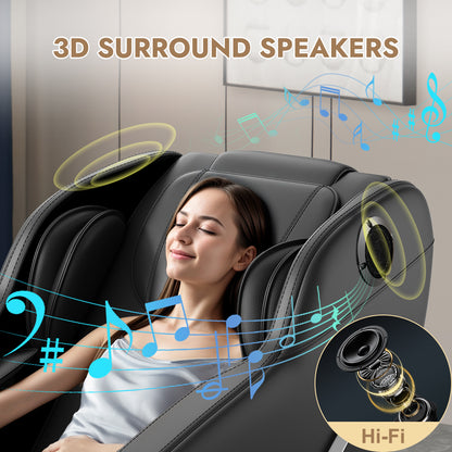 Zero Gravity Massage Chair with Air Compression,  6 Auto Programs TJX-A（MM950）