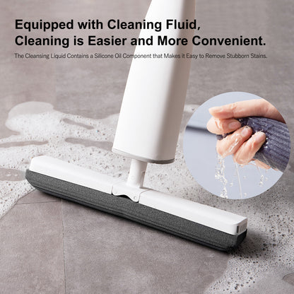 360° Sponge Mop – Built-In Wringer & Super Absorbent Head