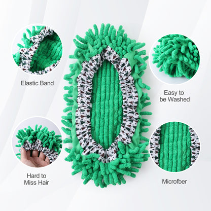 Microfiber Dusting Shoe Covers – Soft, Absorbent & Elastic Design for Easy Cleaning