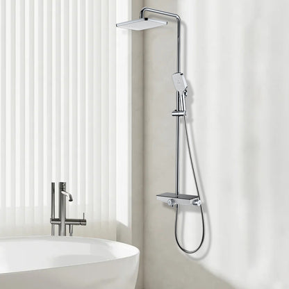 3-Function Shower Set with Copper Body & Zinc Alloy Handle