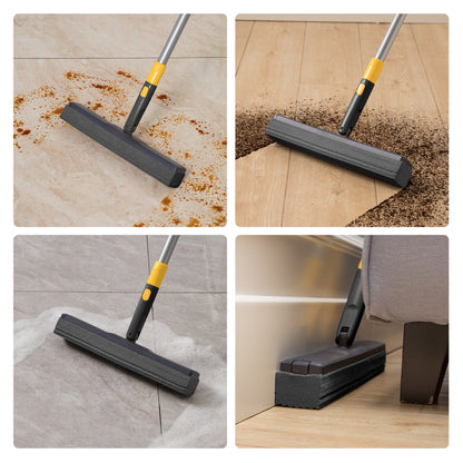 Collapsible Mop & Bucket Set – Space-Saving Design with Easy Squeeze Function