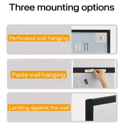 70*32 inch full-body floor mirror with Artificial wood frame, elegant design and durability, a must-have for bedrooms, clothing stores and salons