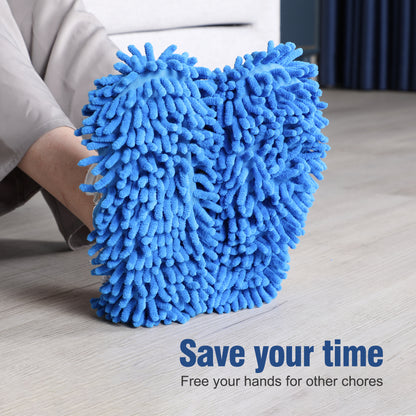 Microfiber Dusting Shoe Covers – Soft, Absorbent & Elastic Design for Easy Cleaning