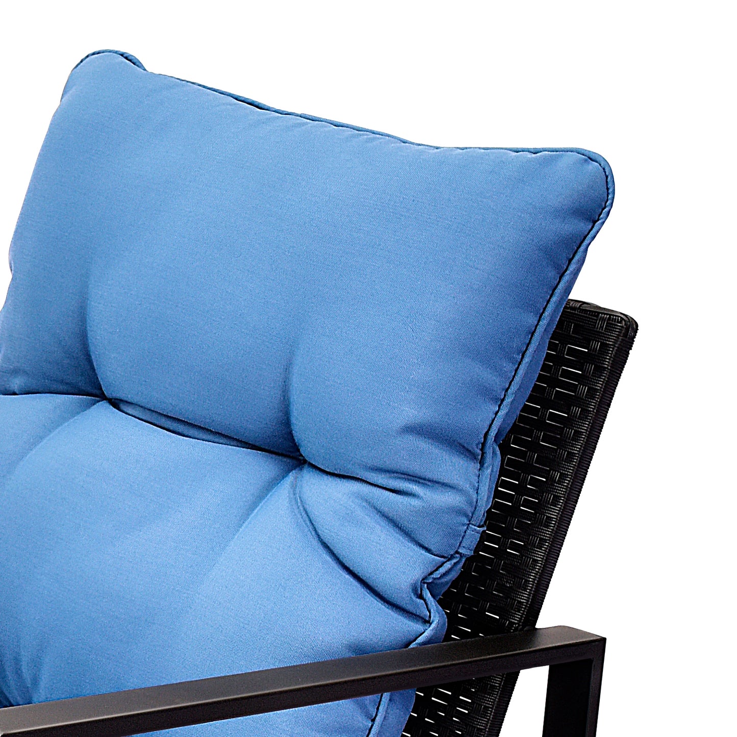 3-Piece Outdoor Set – Sturdy Frame, Waterproof Chairs & Tempered Glass Table Y-B02