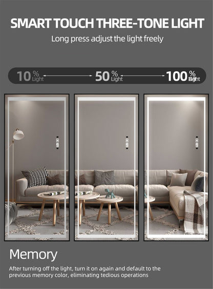 65" Premium Mirror with Motion Sensor Lighting and Multi-Mode Illumination LY-05