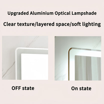 28*60inch LED Bathroom Vanity Mirror ,wall mirror,Anti-Fog, Dimmable,Shatter-Proof Tempered Glass, Ideal for Bathroom Wall Decor, Beauty Makeup and Shaving