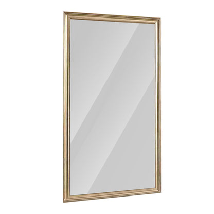 32*70inch full-body floor mirror with Artificial wood frame, elegant design and durability, a must-have for bedrooms, clothing stores and salons