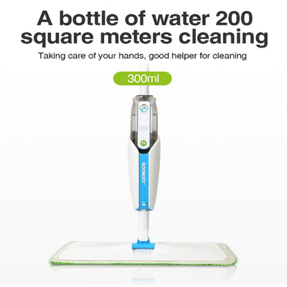 Blue Microfiber Spray Mop – Wet & Dry Use with 360° Rotation for Efficient Cleaning