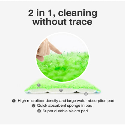 Blue Microfiber Spray Mop – Wet & Dry Use with 360° Rotation for Efficient Cleaning